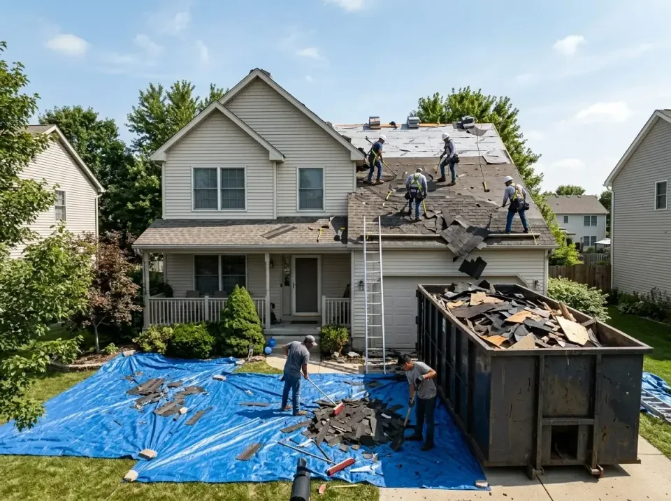 roof-replacement-debris-remova-004 — frequently asked questions, Cheapest Dumpster Rentals in Austintown, OH